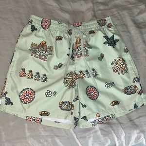 VANS HI ON PEACE SWIM SHORTS